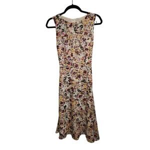 AtelierNY‎ Boutique Floral Chiffon Sleeveless Dress NWT KYDerby Old Money size 6